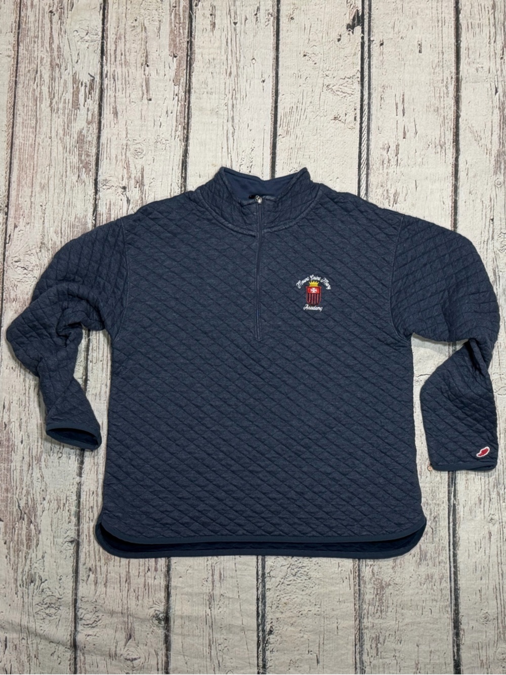 Mount St. Mary Academy New Jersey League 1/4 Zip Up Pullover Women's